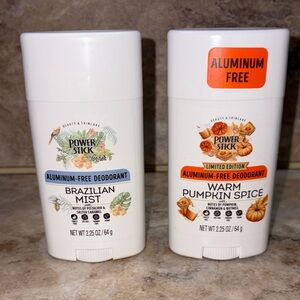 Aluminum-Free Deodorant - Brazilian
Mist and Warm Pumpkin Spice
